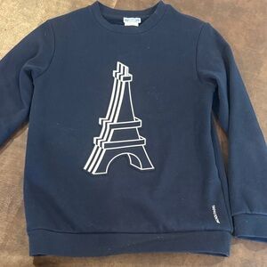 Jacadi Navy Boys sweatshirt. Size 12